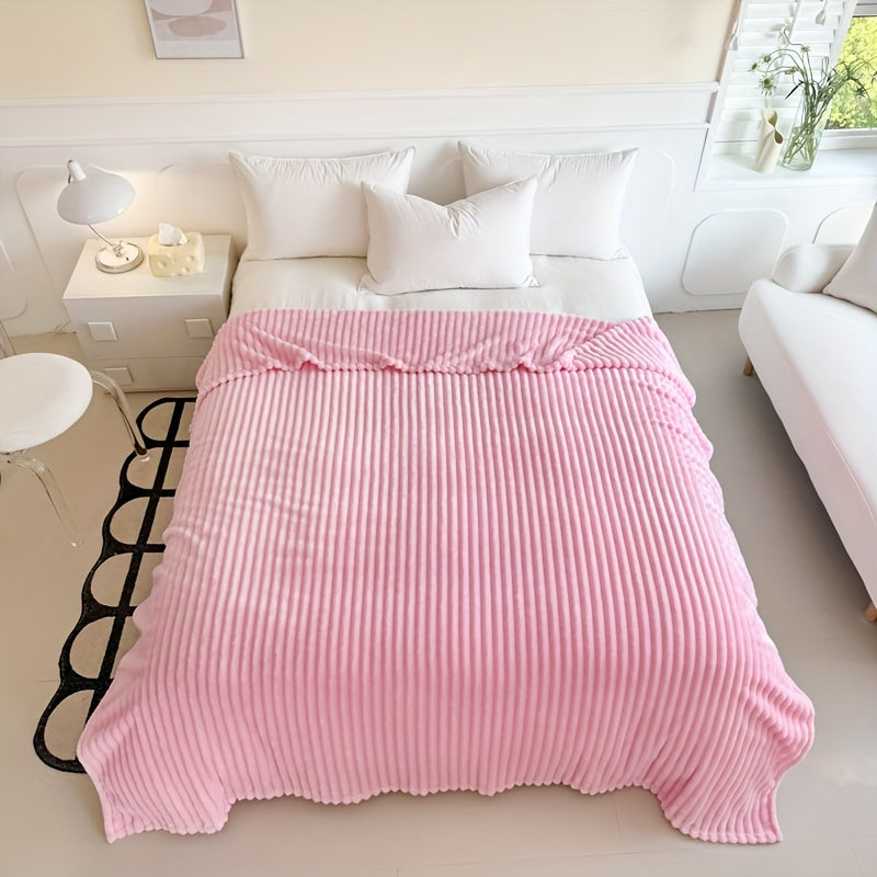 Plaid de canapé en flanelle, 230 × 270 cm, 11 coloris, vue d'ensemble