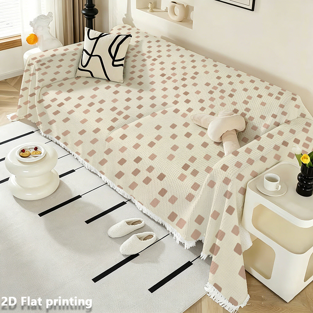Plaid de canapé, 180 × 299 cm, chaud, présentation du produit