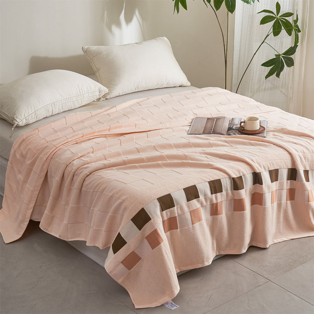 Plaid de canapé en coton, 150 × 200 cm