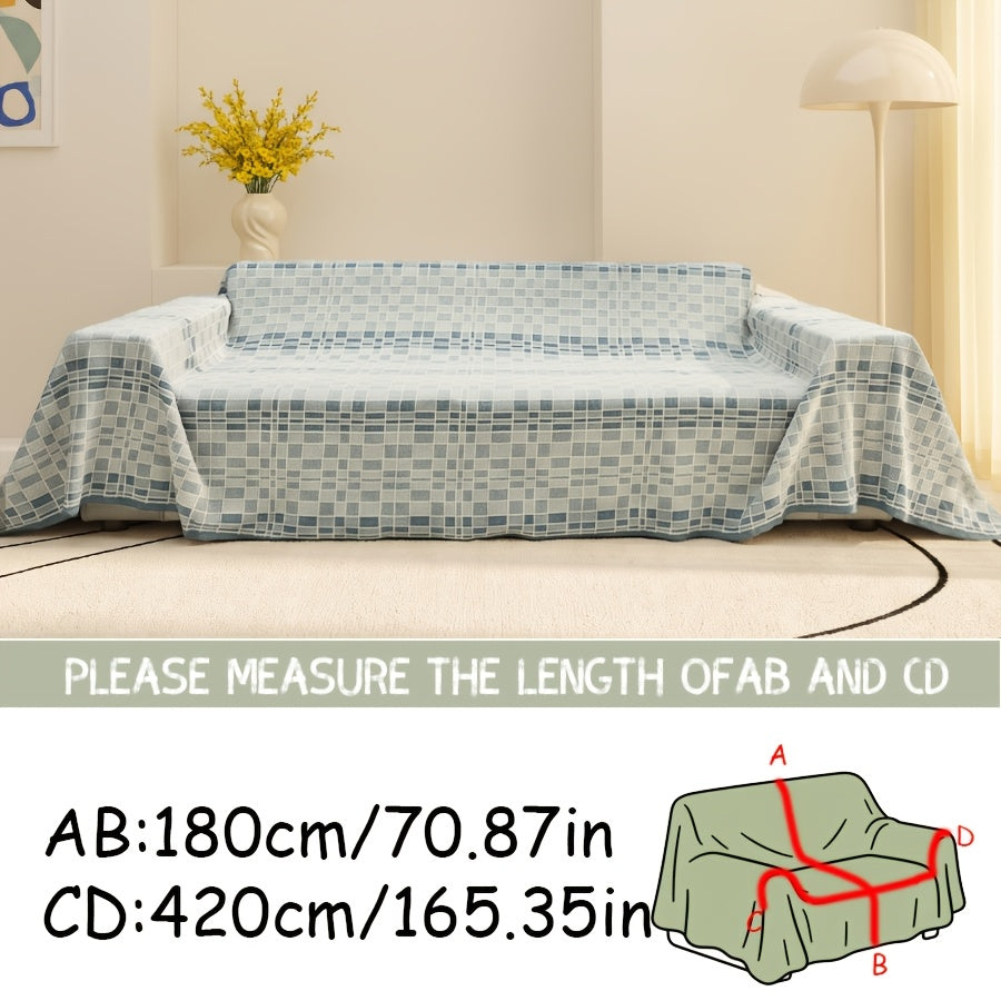 Plaid de canapé, 180 × 340 cm, 4 coloris, très chaud — image du produit