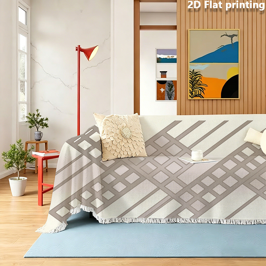 Plaid chaud canapé : Plaid de canapé, 180 × 340 cm, chaud