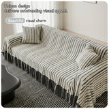 Plaid de canapé en velours peluche, 200 × 340 cm