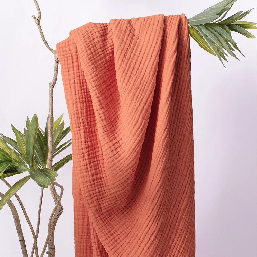 Plaid en mousseline pour adultes, 100% coton — visuel de la fiche