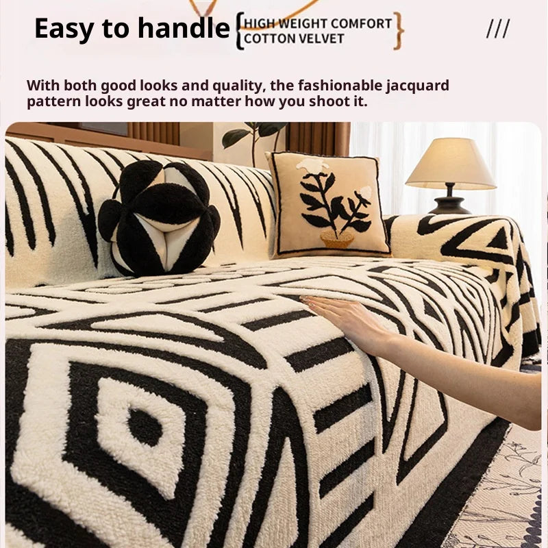 Plaid de canapé, 180 × 380 cm, 5 coloris — grand plaid canapé