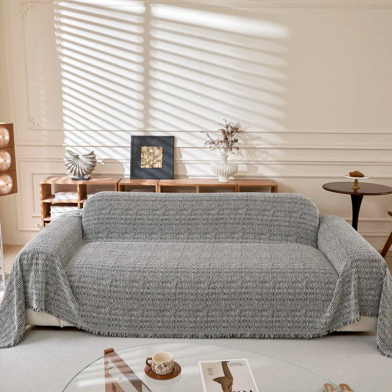 Plaid de canapé, 180 × 400 cm, 7 coloris — visuel de la fiche