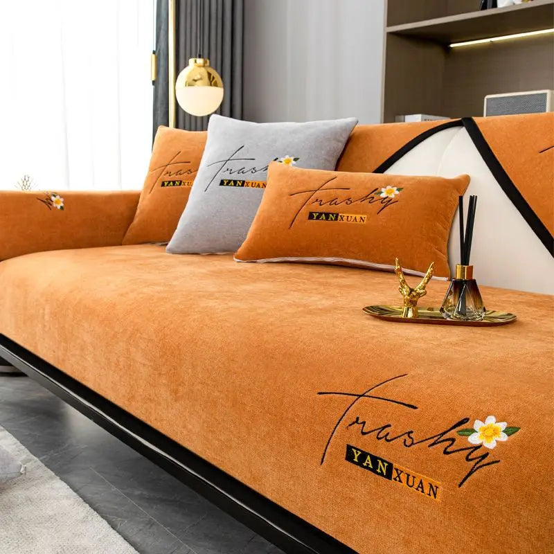 Housse de canapé, 90 × 240 cm, 7 coloris, présentation du produit