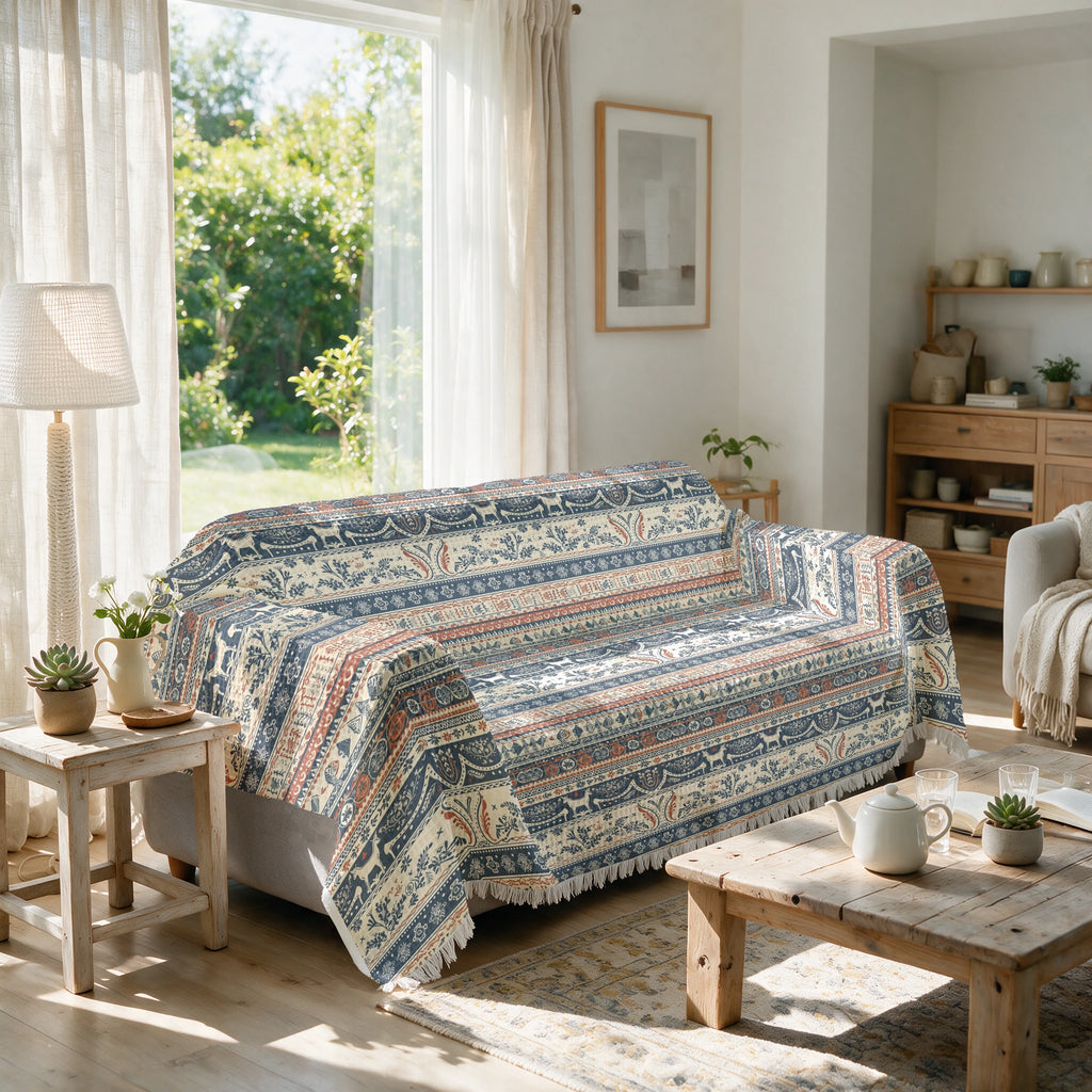 Plaid de canapé, 180 × 300 cm, 4 tailles : 180 × 180 cm, 180 × 230 cm, 180 × 260 cm